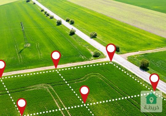 ارض في شمال عمان قرية الرمان حوض ام بد للبيع