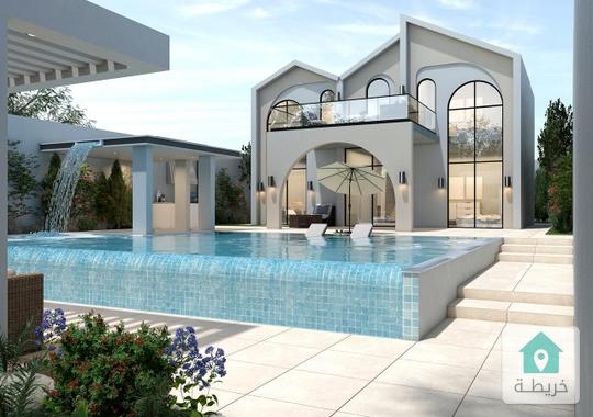 شاليهات سوبر ديلوكس جديدة بالبحر الميت منطقة الرامة بجانب منتجع البحيرة للبيع