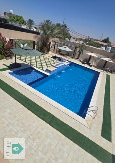 شاليه استثماري فاخر للبيع الروضه الغور البحر الميت من المالك