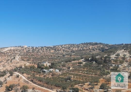 ارض للبيع ماحص حوض البقيع الغربي  مساحة 4 دونم قرب فلل Oak Hills  وأرض كافية كمعالم 115 الف كامل 