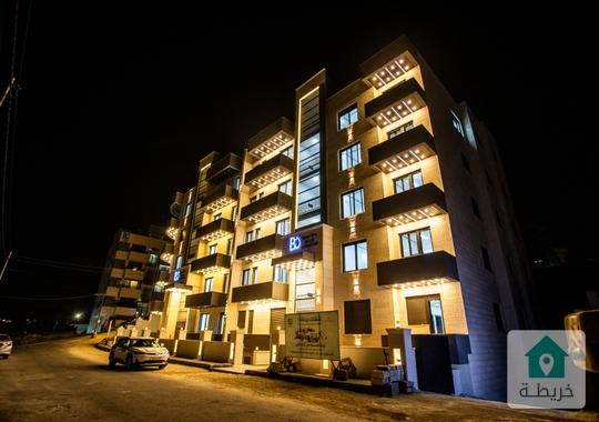 شقة فاخرة  للبيع بسعر مغري جدااا مساحة  120م في اجمل مواقع ابو علندا مع ترس امامي و ترس خلفي