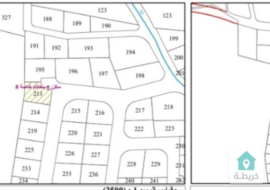ارض في اراضي غري عمان بلال الحديب مساحة ٥٠٠ متر 