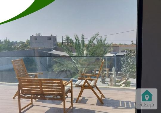 شاليه للبيع في الغورمنتجع البحيرة البحر الميت مساحة البناء 200م ومساحة الارض 660م ومساحة الحديقة 30