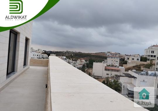 روف للبيع في دابوق مساحة البناء 190م ومساحة الترس 190م