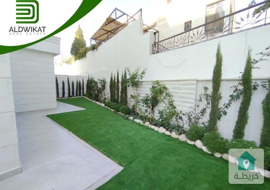 شقة للبيع في دابوق طابق ارضي مساحة البناء 200م ومساحة الحديقة 150م