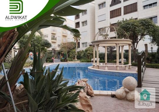 شقة للايجار في دير غبار طابق ارضي مساحة البناء 80م ومساحة الحديقة 70م