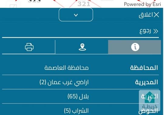 قطعة ارض قرية بلال للبيع 