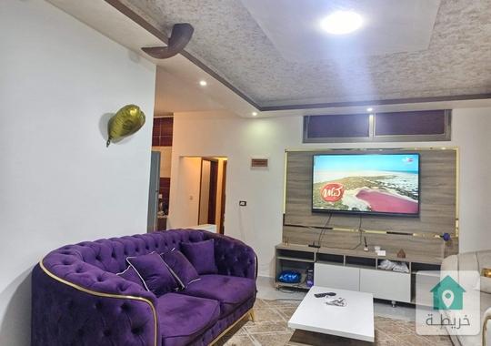 شقه مفروشه في الكرك المرج نظيفه جدا موقع مميز مخدوم بسعر مميز