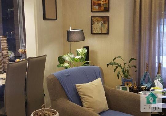شقة مفروشة للايجار في دابوق طابق اول مساحة البناء 220 م بأجمل مناطق دابوق طابق اول اطلالات مميزة