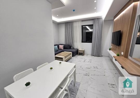 بمواصفات فندقية شقة مفروشة في ام السماق مكونه من 2 نوم