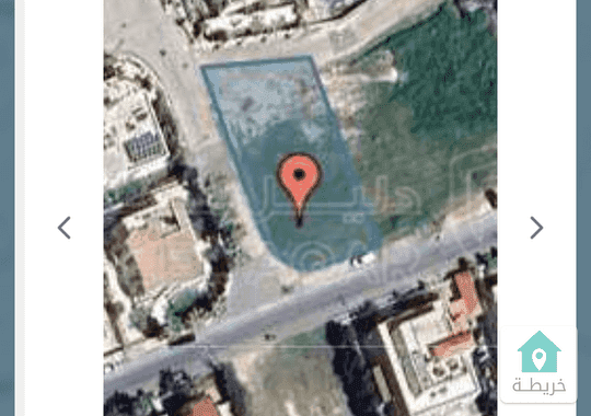 للبيع ارض في حنوطيا ٣ شوارع