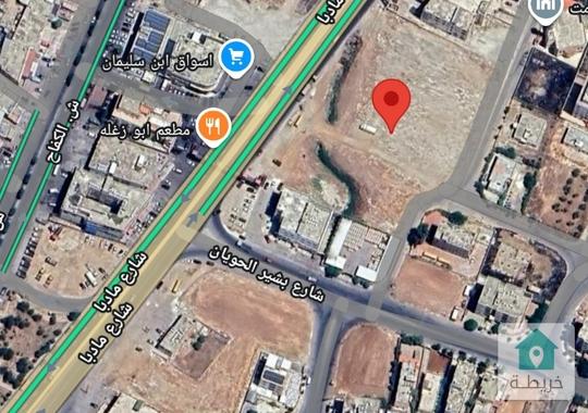 قطعة ارض تجاري. معارض الجويدة شارع مادبا