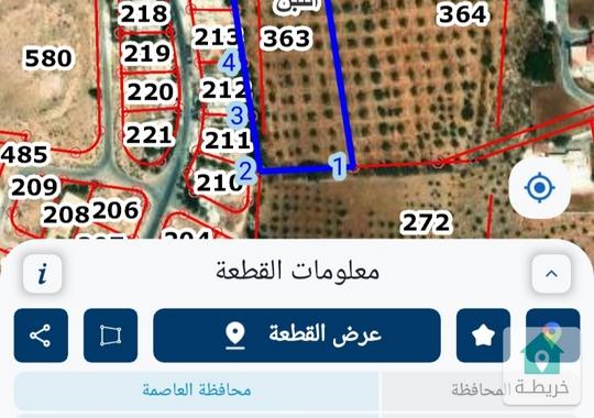 قطعة أرض للبيع /اللبن الخمان الجنوبي