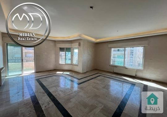 شقق فارغة للايجار الرابية مساحات 215م تشطيبات و ديكورات سوبر ديلوكس اطلالة جميلة 