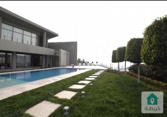 مزرعة بتصمم رائع و عصري مميز للبيع في أجمل مناطق و مرتفعات جرش بإطلالة خلابة جدا