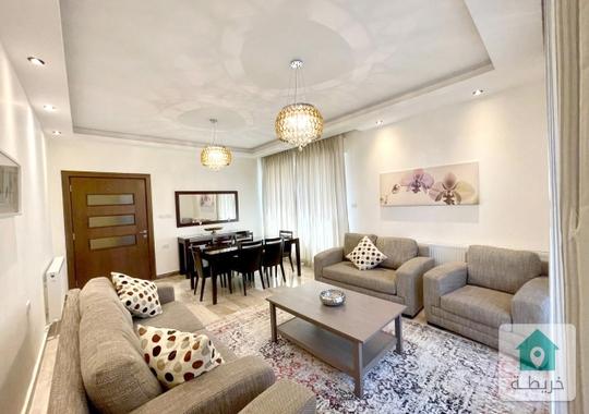 أرقى مناطق خلدا شقة مفروشة فخمة للايجار 3 نوم 