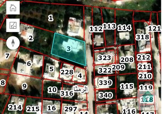 دونم ارض للبيع الرمثا حي المراشدة