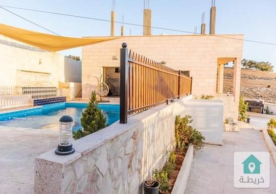 شاليه ومزرعة للبيع في  – بلعمة /المفرق من المالك مباشرة