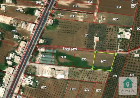 قطعة أرض مميزة من المالك مباشرة منطقة العال ~ قبل اشارة العال ب 500 مترمساحة