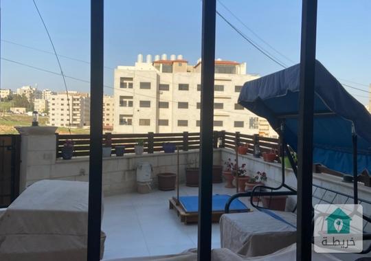 شقة أرضية  للبيع مرج الحمام 