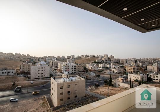 تملك شقه العمر في اجمل مناطق  ابو علندا طابق ثالث مع روف دوبلكس مساحة 183 م مع ترس 100 م 