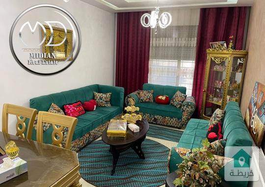 شقة مميزة للبيع الرابية طابق اول مساحة 140م تشطيبات و ديكورات سوبر ديلوكس اطلالة جميلة