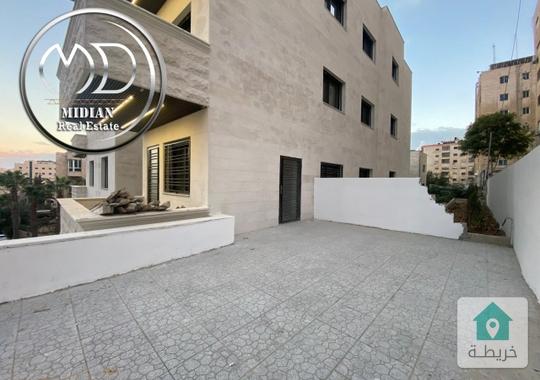 شقق ارضية جديدة للبيع تلاع العلي مساحات 160م  185م مع تراسات و حدائق تشطيبات و ديكورات سوبر ديلوكس 