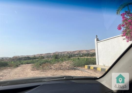 للبيع ارض مفروزة في الشونة الجنوبية غور نمرين