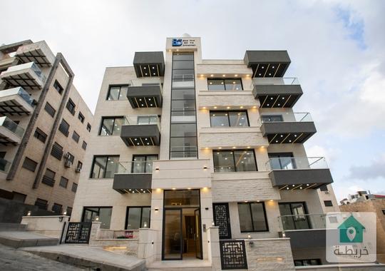 شقة فاخرة للبيع طابق ثالث مع روف مبني بسعر محروووق 100 الف مساحة 280 م 