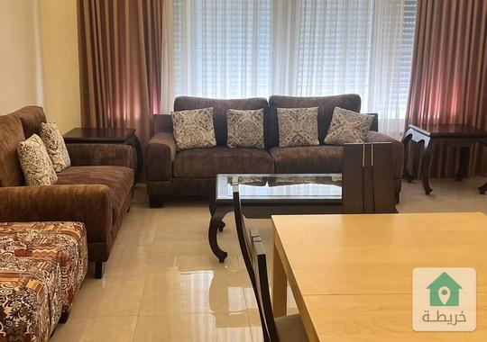 شقة مفروشة للايجار حنو الصويفية مساحة 200م طابق ثالث تشطيبات و فرش سوبر ديلوكس اطلالة جميلة