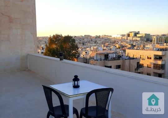 روف مفروش للايجار في أم اذينه من المالك مباشرة