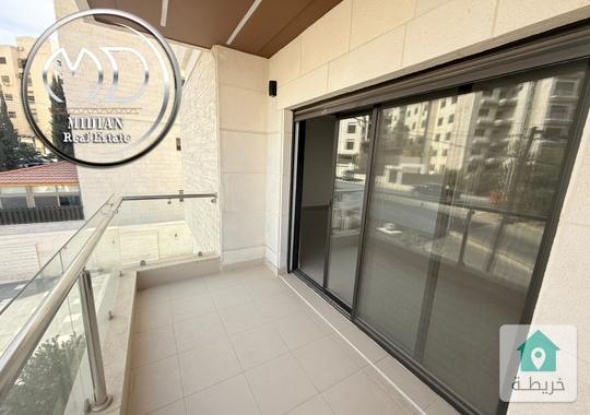 شقة دوبلكس جديدة للبيع طابق مع روف ضاحية النخيل مساحة 235م مع تراسات تشطيبات ديكورات فاخرة